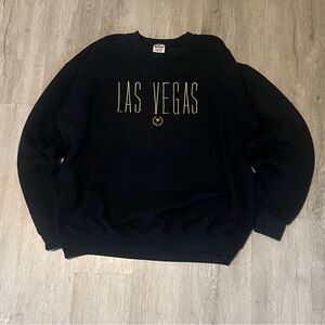 Vintage made in USA Las Vegas Black Sweater